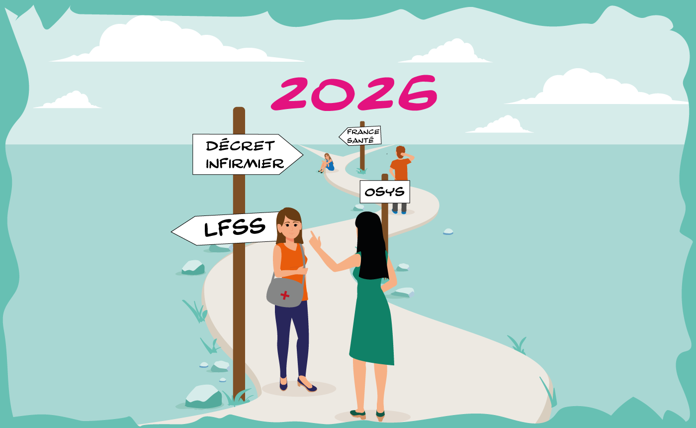 2026 : du bon pour les sages-femmes, kinés, diététiciens, infirmiers… mais des inquiétudes !