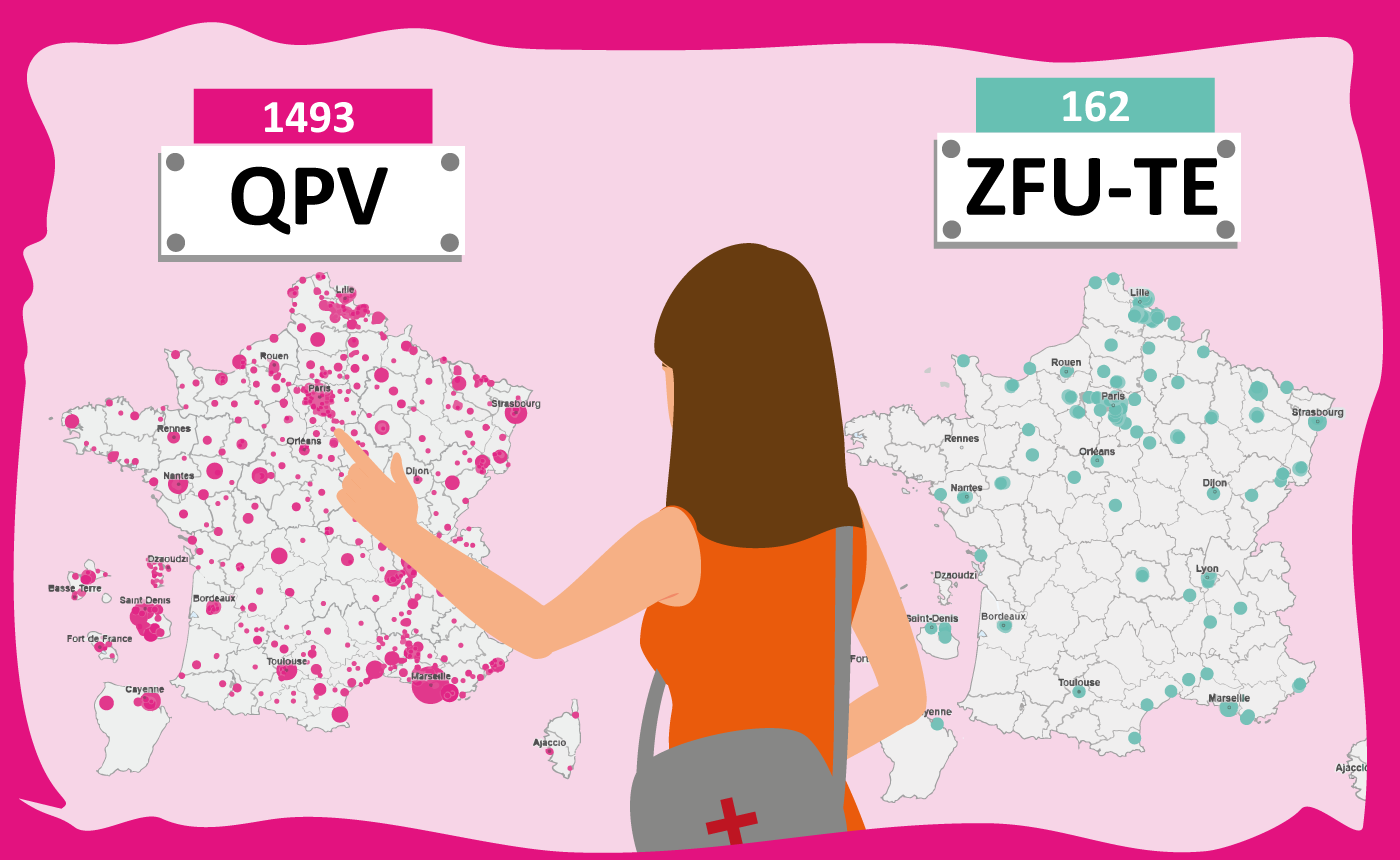 Exonération fiscale : disparition des ZFU-TE au profit des QPV